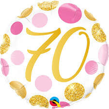 Foil Balloon-70th Birthday-18&quot;