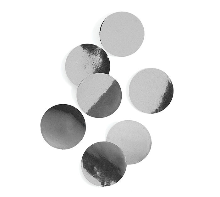 Confetti-Dots-Metallic Silver-0.8oz-22g