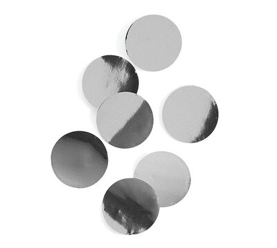Confetti-Dots-Metallic Silver-0.8oz-22g