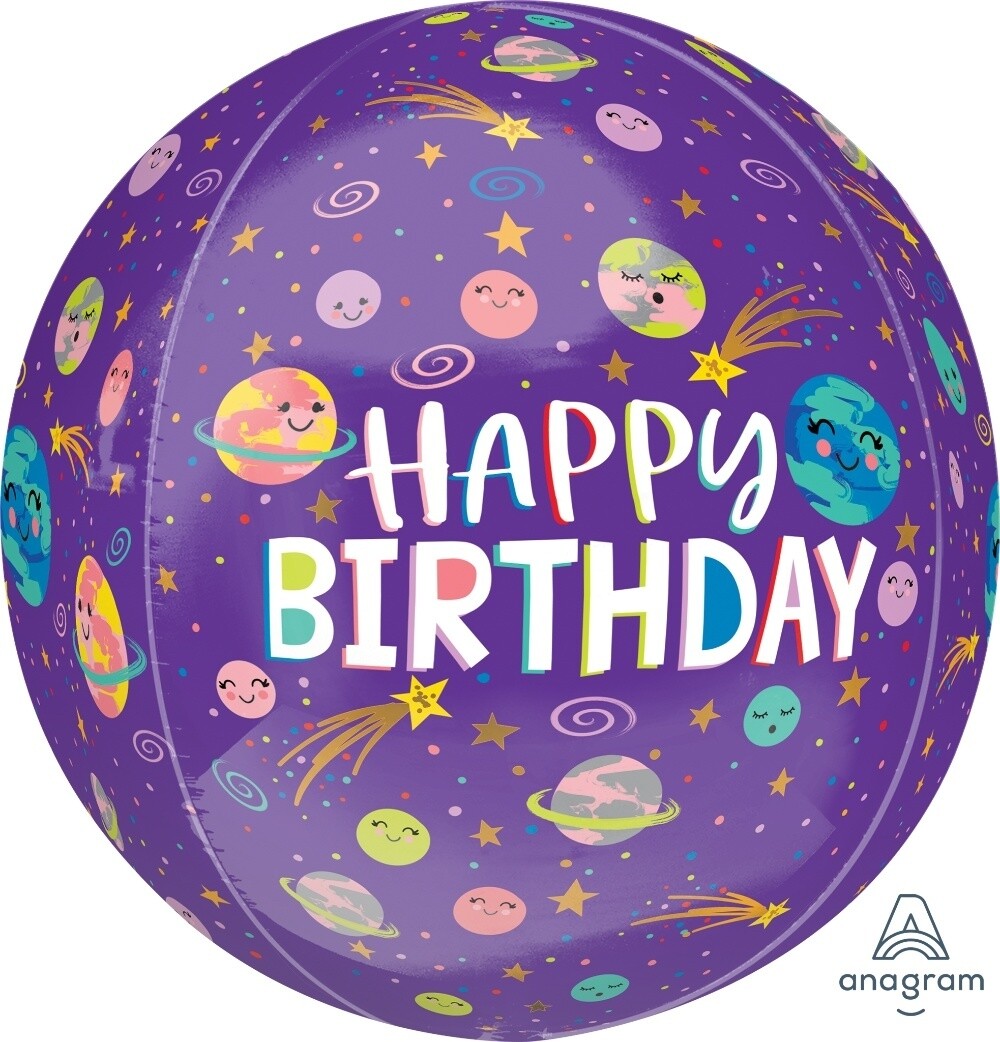 Foil-Orbz/Happy Birhtday
