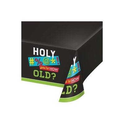 Tablecover-Age Humor-54&quot; x 102&quot;