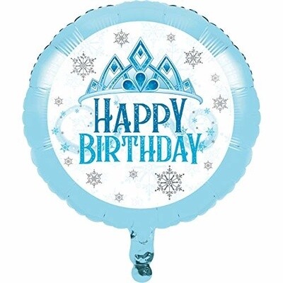Foil Balloon-Snow Princess-18&quot;