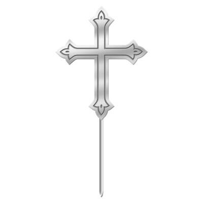 Picks- God Bless Silver Crosses
