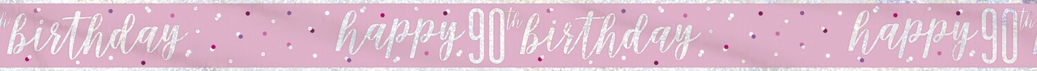 Banner-Happy 90th Birthday