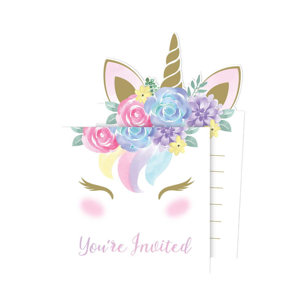 Invitations- Unicorn Baby