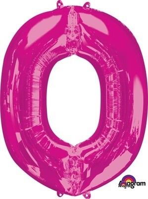 Foil Balloon-#0-Magenta