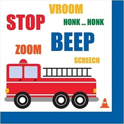 Luncheon Napkins-Traffic Jam-16pk-2ply