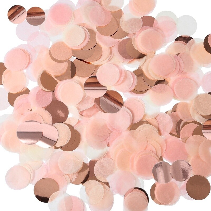 Conffeti-Dots-Paper-Rose Gold-0.8oz-22g