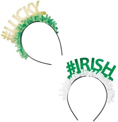 Assorted Headbands-St.Patrick's Day-4pk
