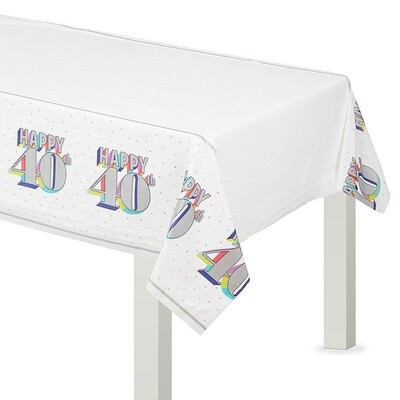 Tablecover-Here&#39;s To 40-54&quot; x 102&quot;