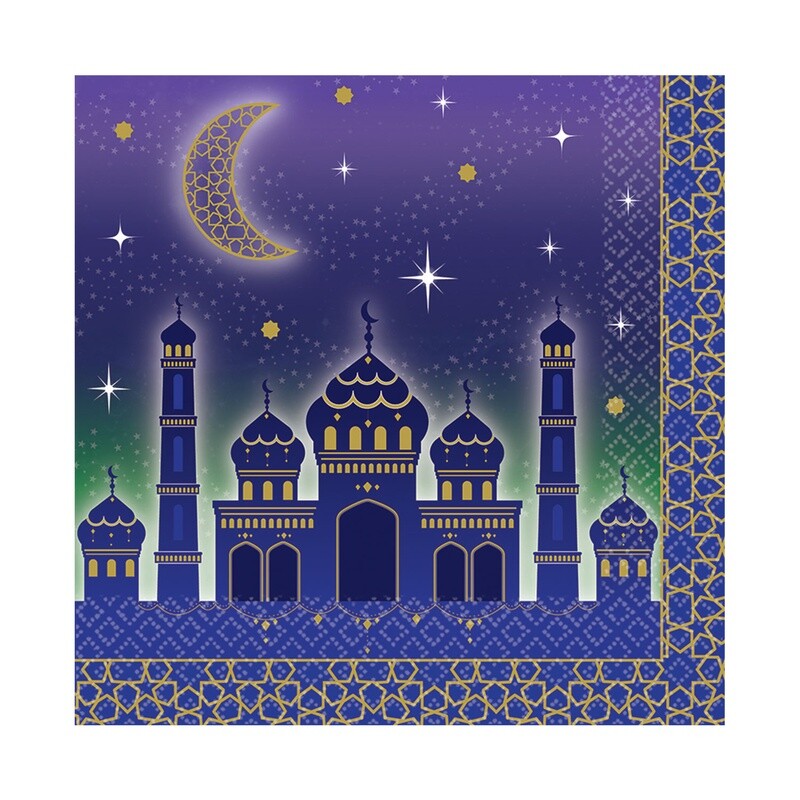 luncheon Napkins - Eid Mubarak