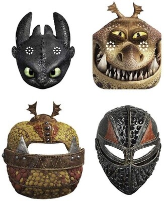 Masks-How to Train Your Dragon: Hidden World-8pk