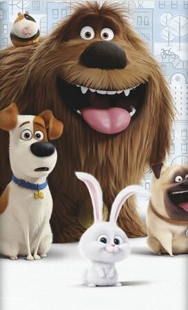 Tablecover-Secret Life of Pets- Plastic