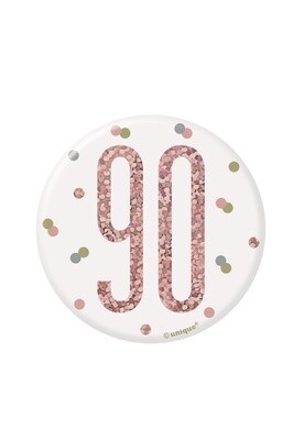 Badge- 90th Birthday