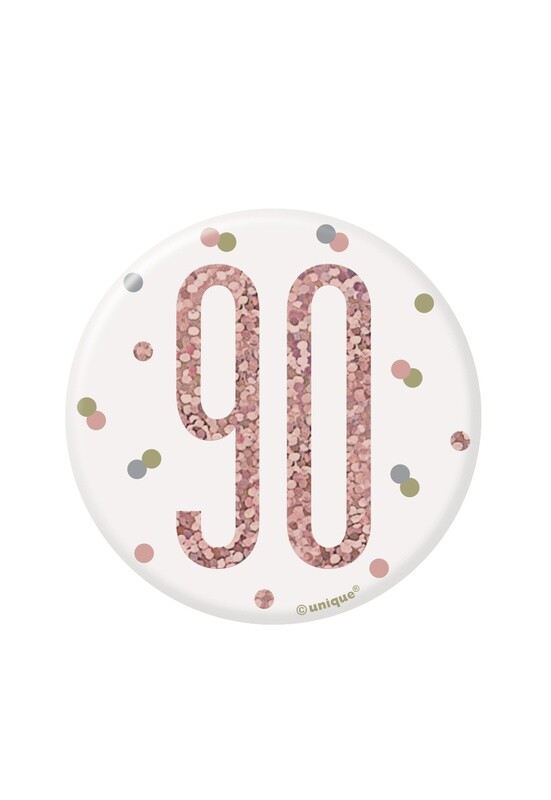 Badge- 90th Birthday