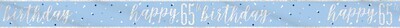 Banner- 65 Birthday