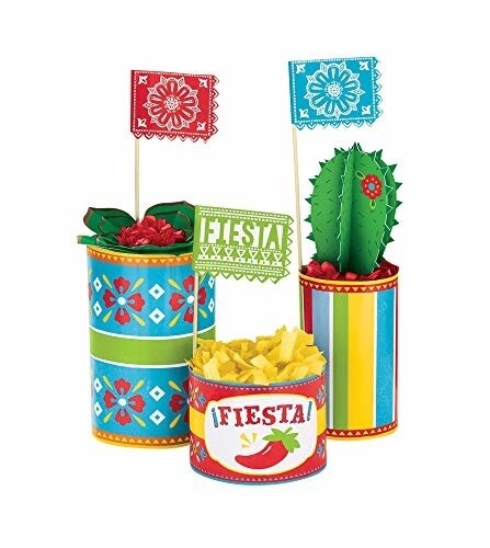 Table Centerpiece-Fiesta Time-3pcs