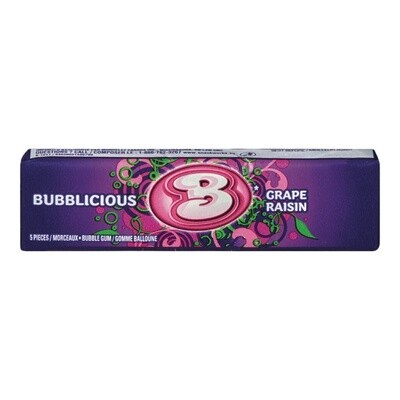 Bubblicious- Grape Raisin