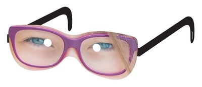 Paper Glasses-Assorted Colors and Shapes/Over the hilll