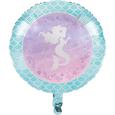 Foil Balloon-Mermaid Shine-18&quot;