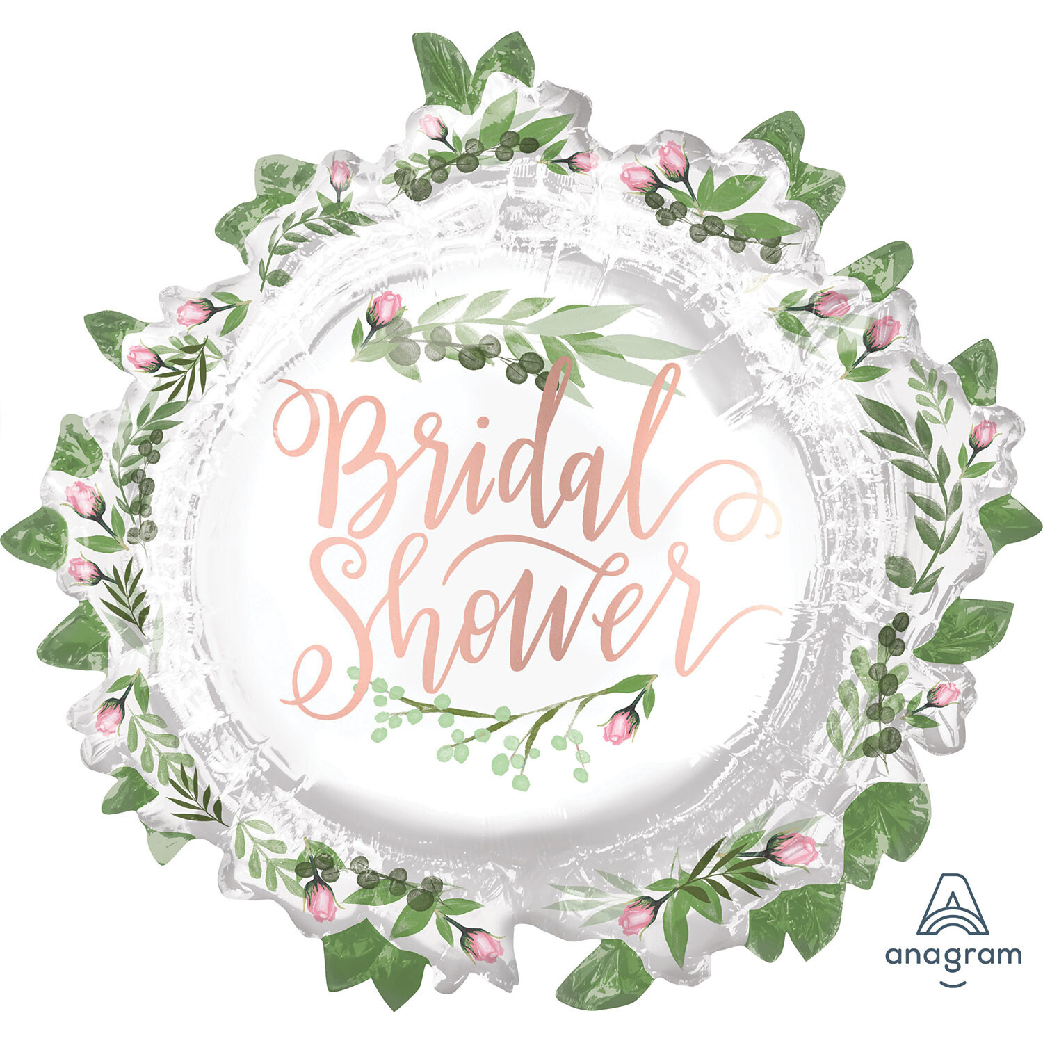 Balloons-Supershape-Floral Bridal Shower-30&quot;x28&quot;