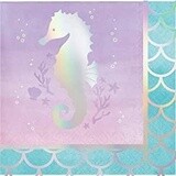 Beverage Napkin-Mermaid Shine-16pk-3ply