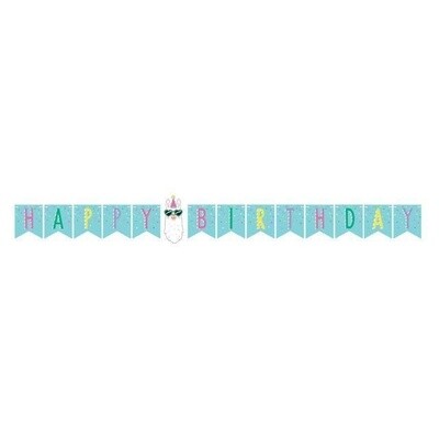 Banner -Llama Party
