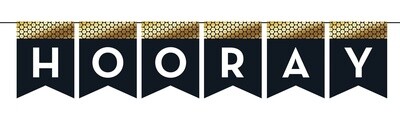 Jointed Banner-Sequins-Hooray