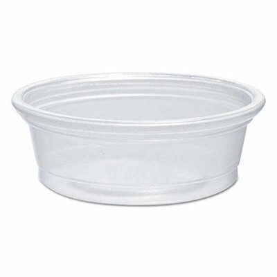 Clear Portion Cups - Plastic (0.5 OZ)