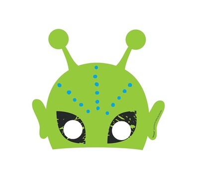 Masks- Aliens- 8pk