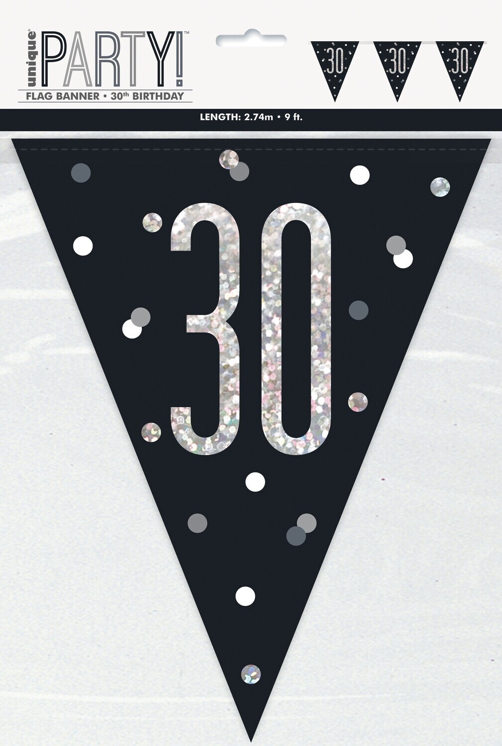 Pennant Banner-30th Birthday