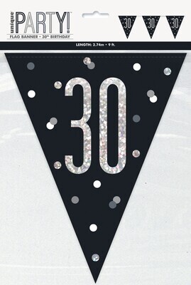 Pennant Banner-30th Birthday