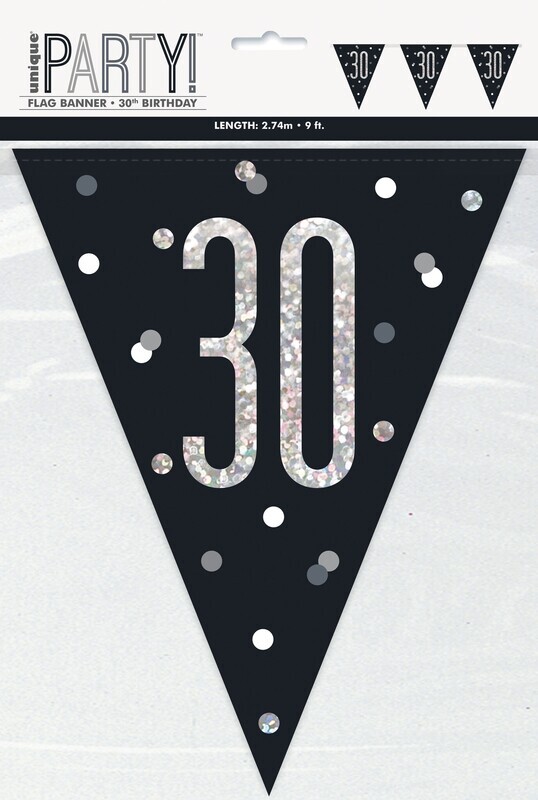 Pennant Banner-30th Birthday