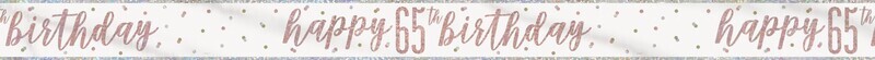 Banner- 65th Birthday