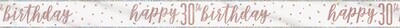Banner - 30th Birthday