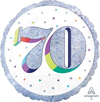 Foil Balloon-70th Birthday-18&quot;