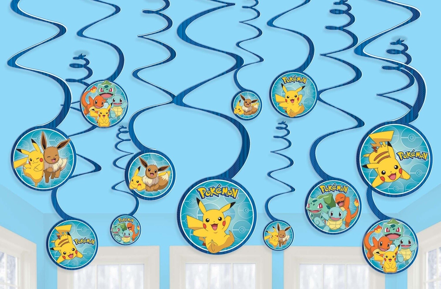 Swirl Decorations-Pokemon Classic