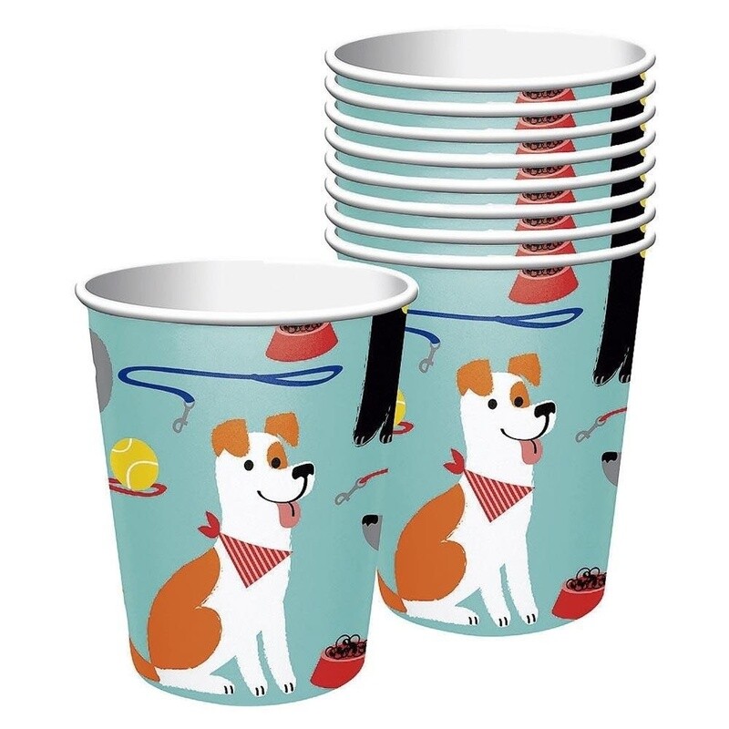 Cups-Dog Party Paper