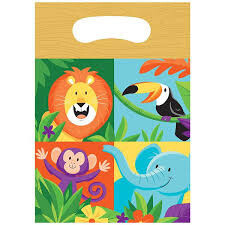 Loot Bags-Jungle Safari-8pk