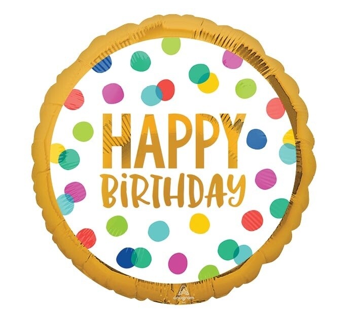Foil Balloon-Happy Birthday-17&quot;