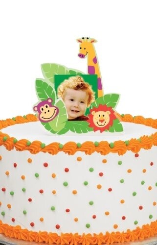 Photo Cake Topper-Birthday Cake-1pkg-5&quot;