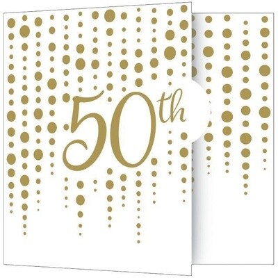 Invitations-50th Anniversary-8pk