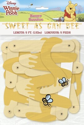 Banner-Winnie The Pooh-Sweet as Can Bee-5ft
