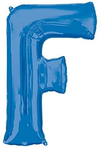 Foil Balloon- #F- Blue-34&quot;