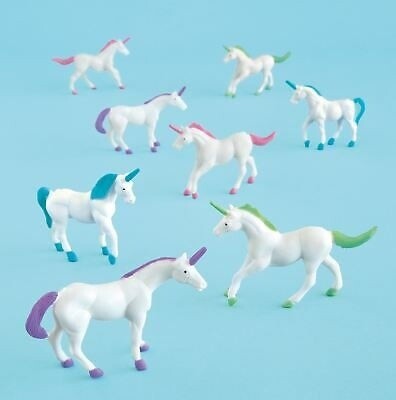 Favors - Figurines Unicorn - 8pkg