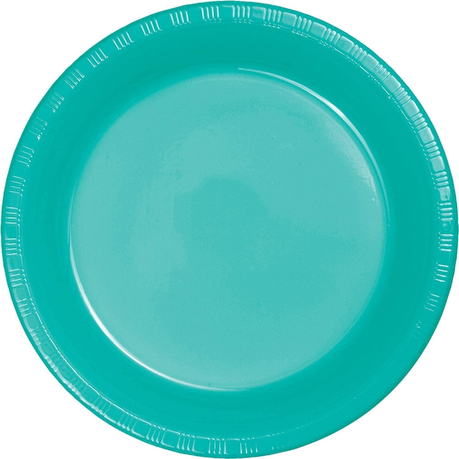Plastic Plates 20pcs - Teal Lagoon (9&quot;)- Discontinued
