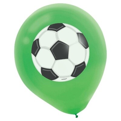 Balloons-Latex-Soccer-5pk-12&quot;