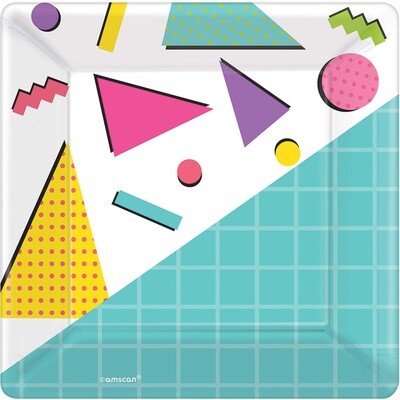 Beverage Paper Plates-Awesome Party