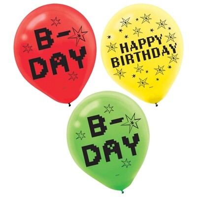 TNT Party! Printed Latex Balloons