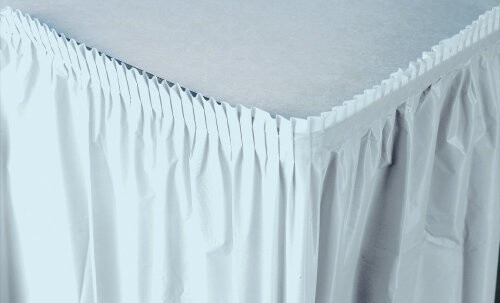 Plastic Table Skirt
